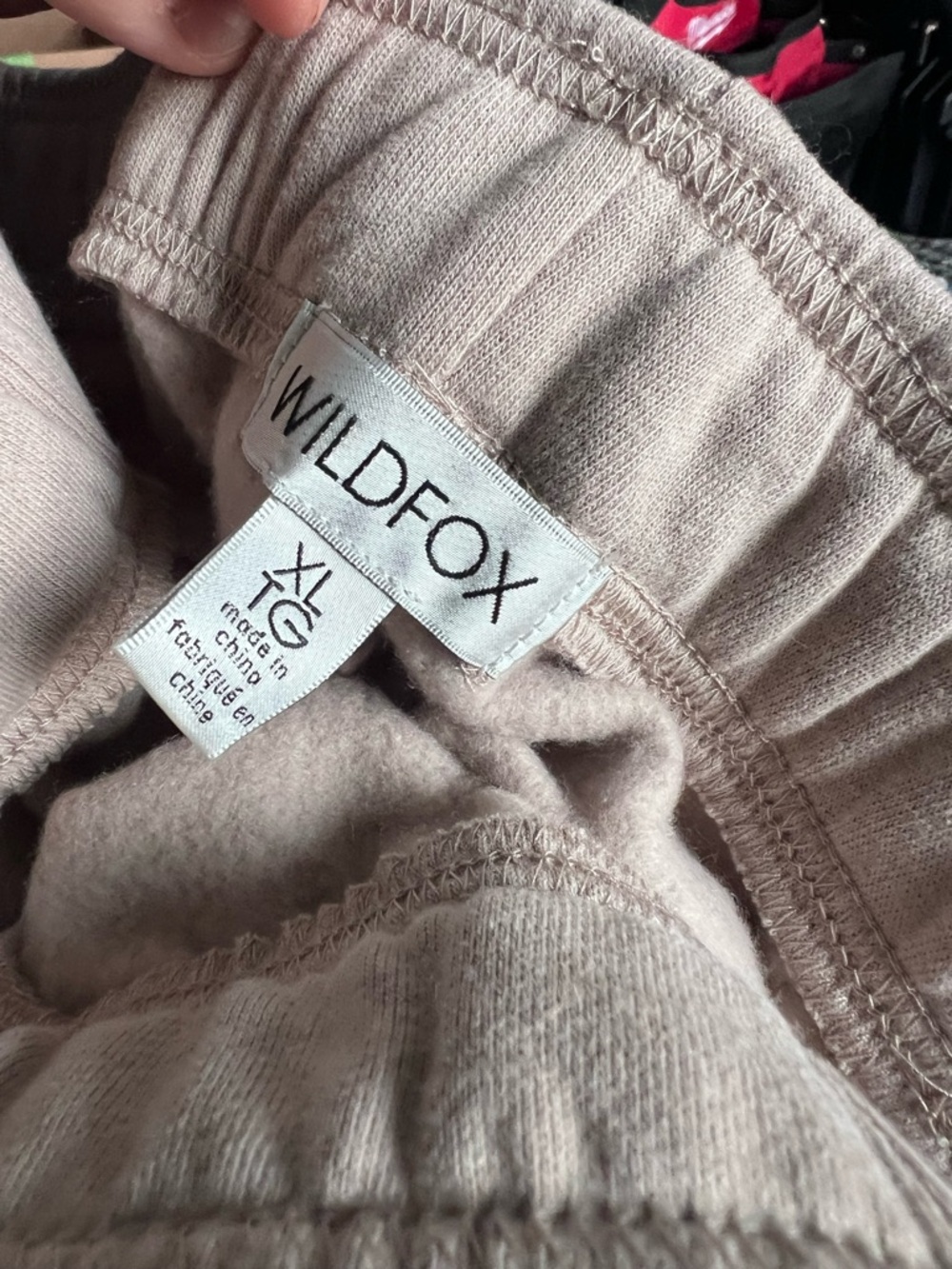 MAKE AN OFFER WILDFOX Cotton-Blend Barrel Ankle Sweatpants - Picture 7 of 8
